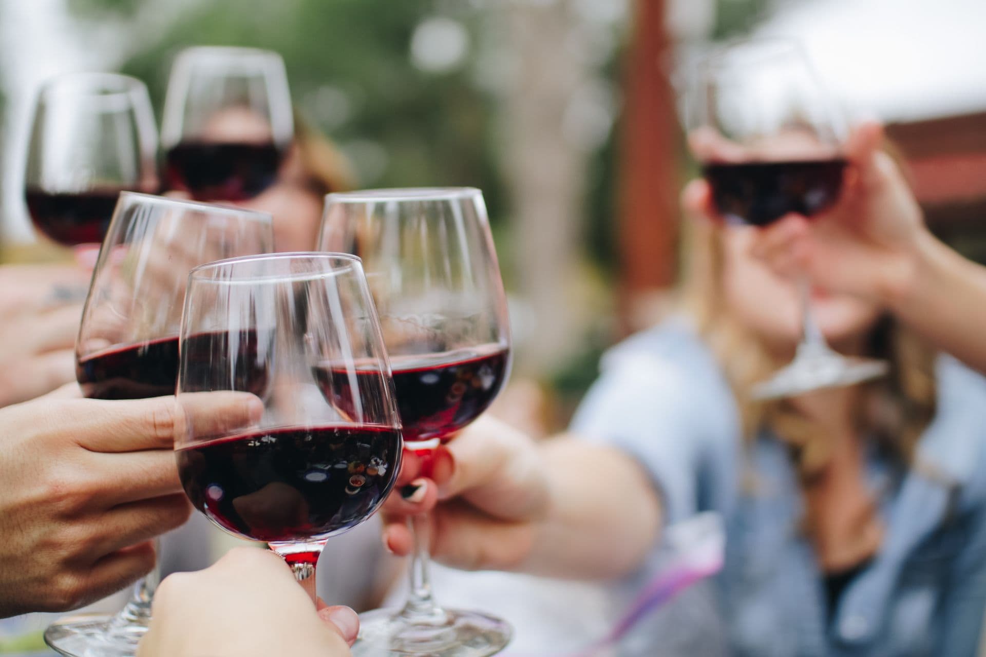 wine wineglasses winery