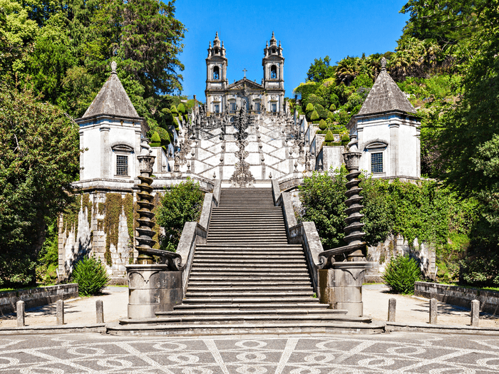 Guimaraes portugal bom jesus monte